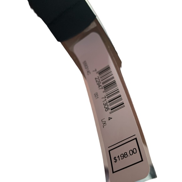 MICHAEL KORS MK Black Gold LOGO Fanny Pack Belt Bag - Picture 9 of 9